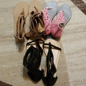 ** BUNDLE SALE** $12 for all 3 sandals